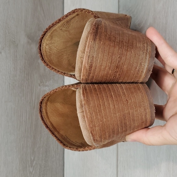 Sofft Womens Tasha Leather Comfort Clogs Heels Shoes sz 9M - Picture 7 of 12